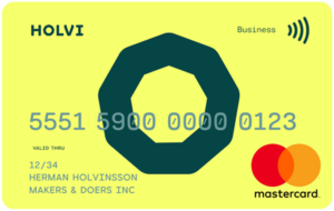 Carta Mastercard Holvi